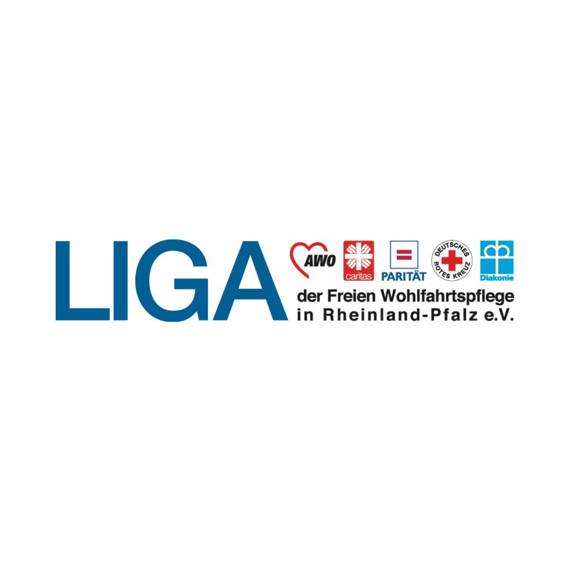 Logo der LIGA der Freien Wohlfahrtspflege in Rheinland-Pfalz e.V.